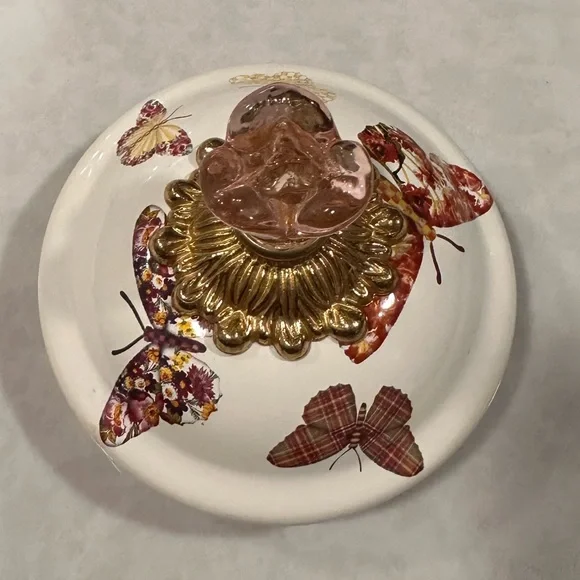 MacKenzie-Childs Butterfly Garden 3 quart Tea Kettle (Never used!) - Picture 11 of 16